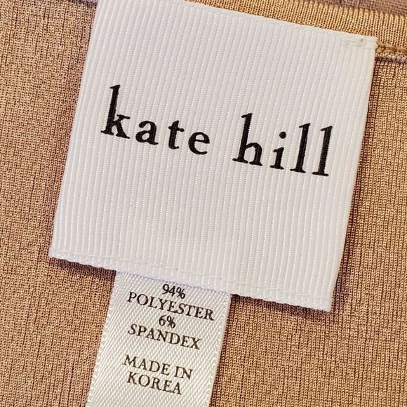 Kate Hill Gold Metalic Tank - Picture 6 of 7